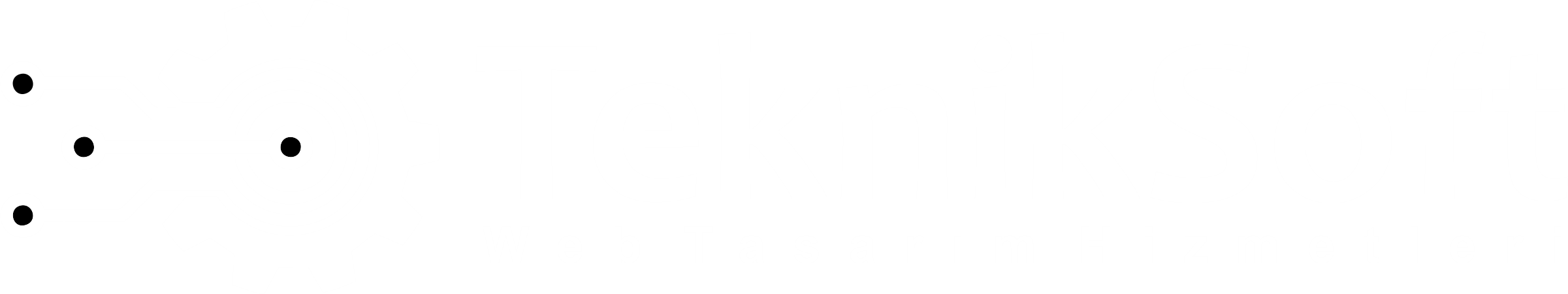tekniksoft beyaz logo